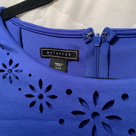 Royal Blue Event Dress - Picture 5 of 6